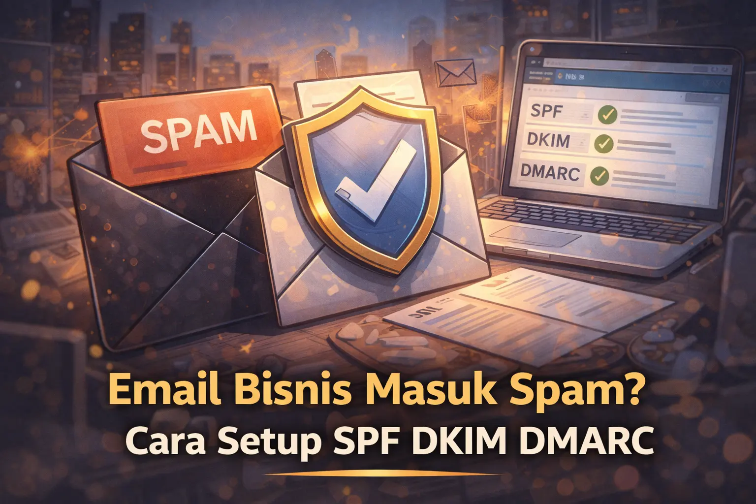 email bisnis masuk spam