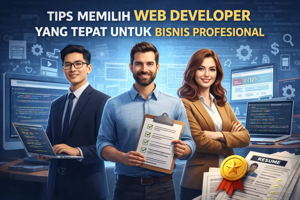 Kriteria memilih web developer.