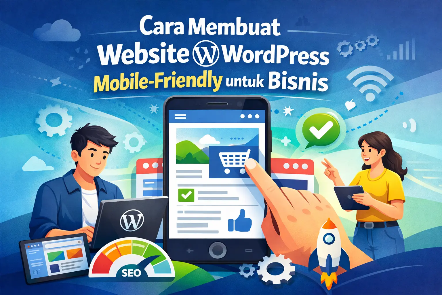 cara membuat website wordpress mobile-friendly untuk bisnis