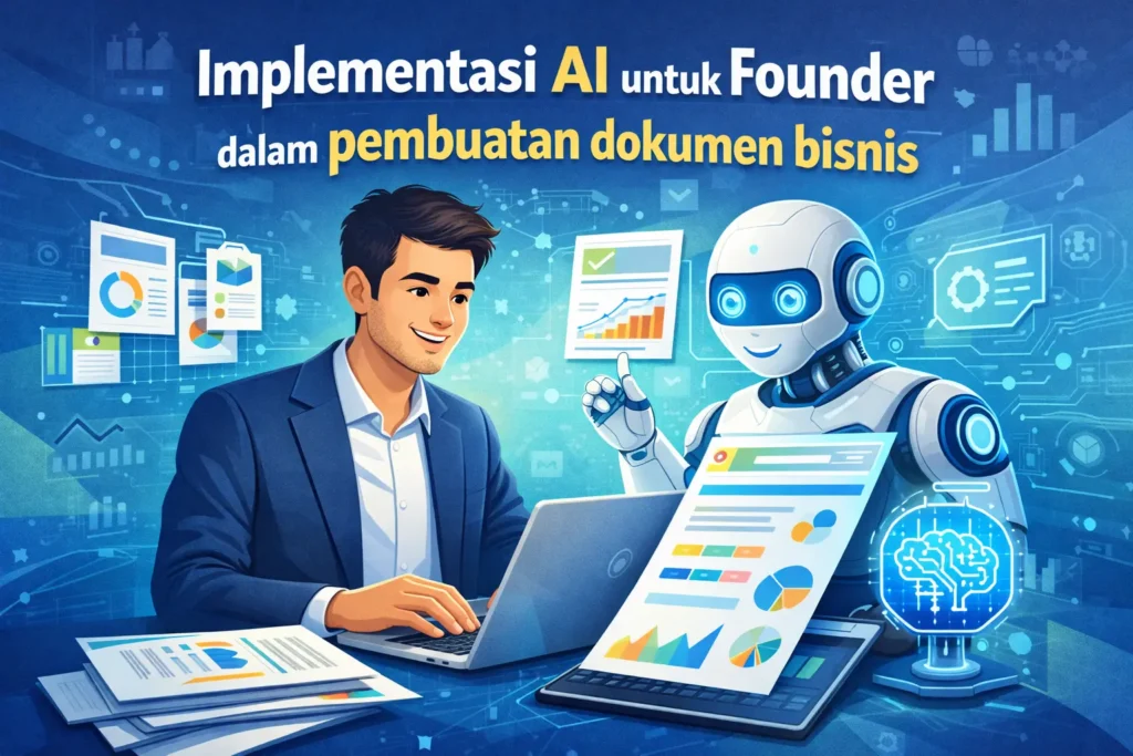 Implementasi AI untuk Founder dalam pembuatan dokumen bisnis