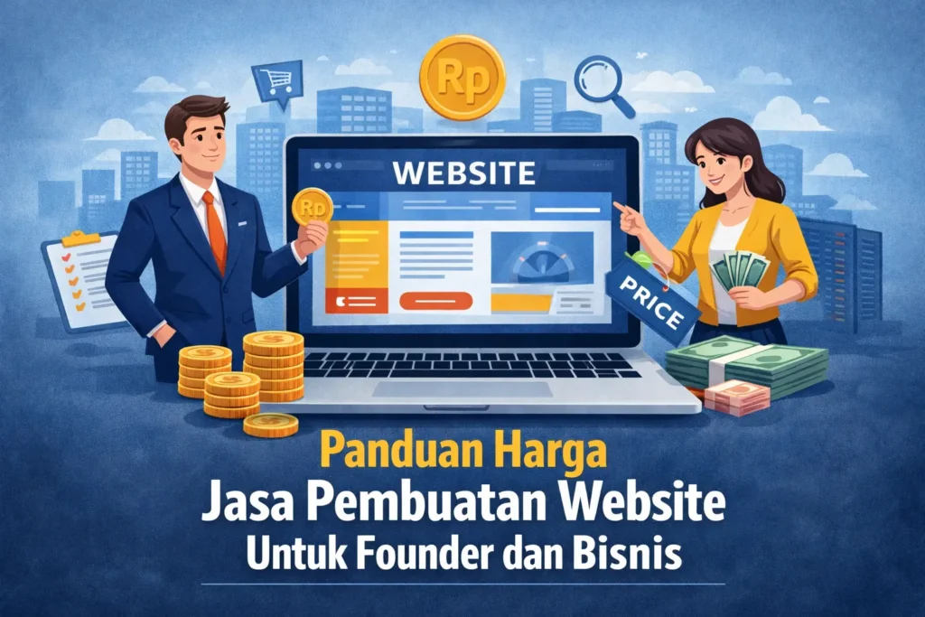 panduan harga jasa pembuatan website untuk founder dan bisnis