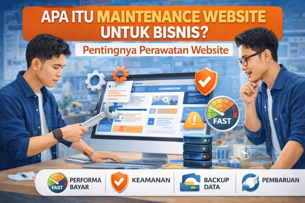 apa itu maintenance website untuk bisnis dan pentingnya perawatan website