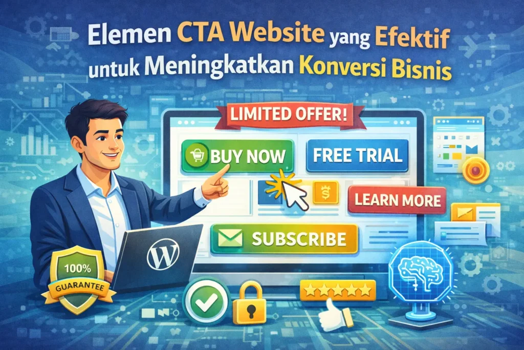 CTA website yang efektif untuk meningkatkan konversi bisnis