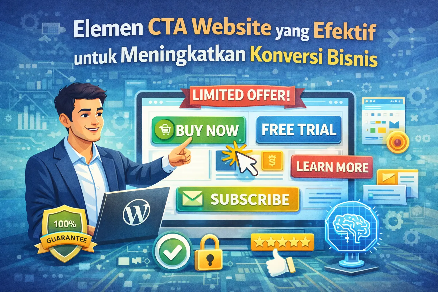 CTA website yang efektif untuk meningkatkan konversi bisnis