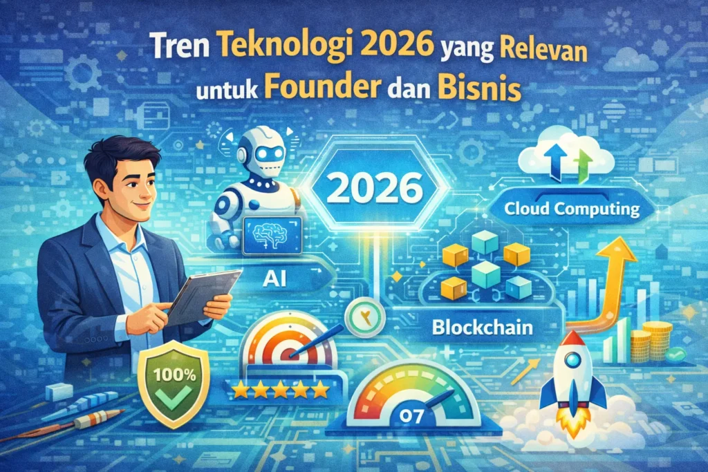 tren teknologi 2026 yang relevan untuk founder dan bisnis
