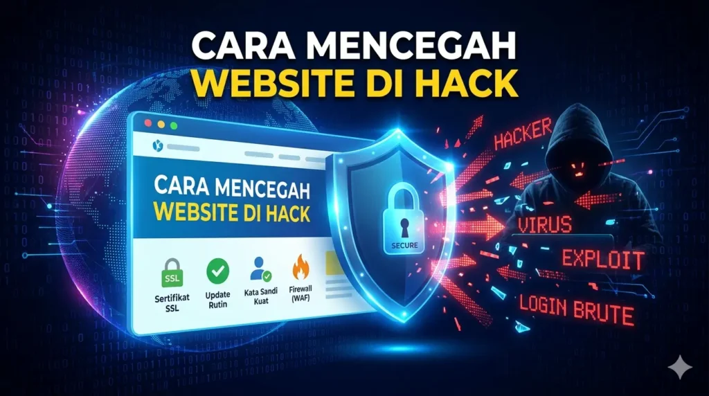 cara mencegah website di hack