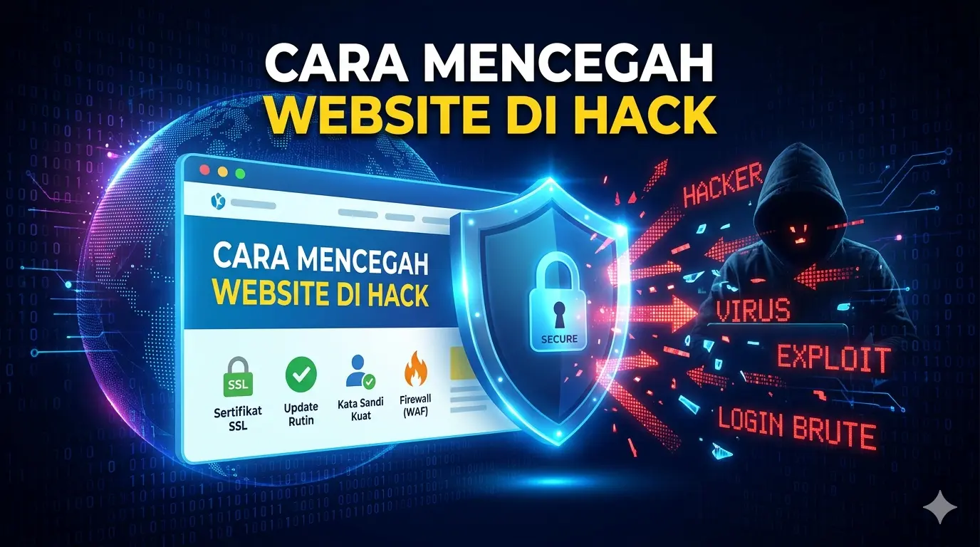 cara mencegah website di hack