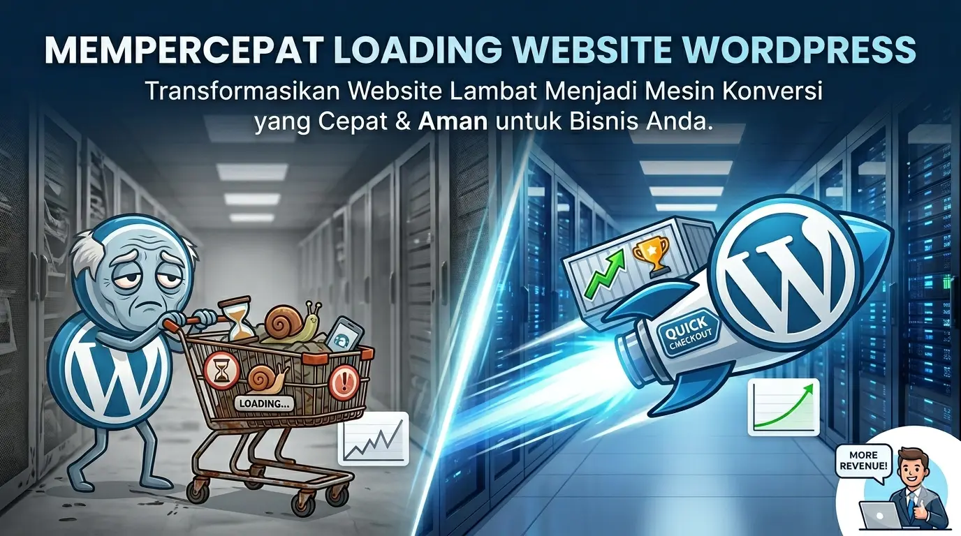 mempercepat loading website wordpress