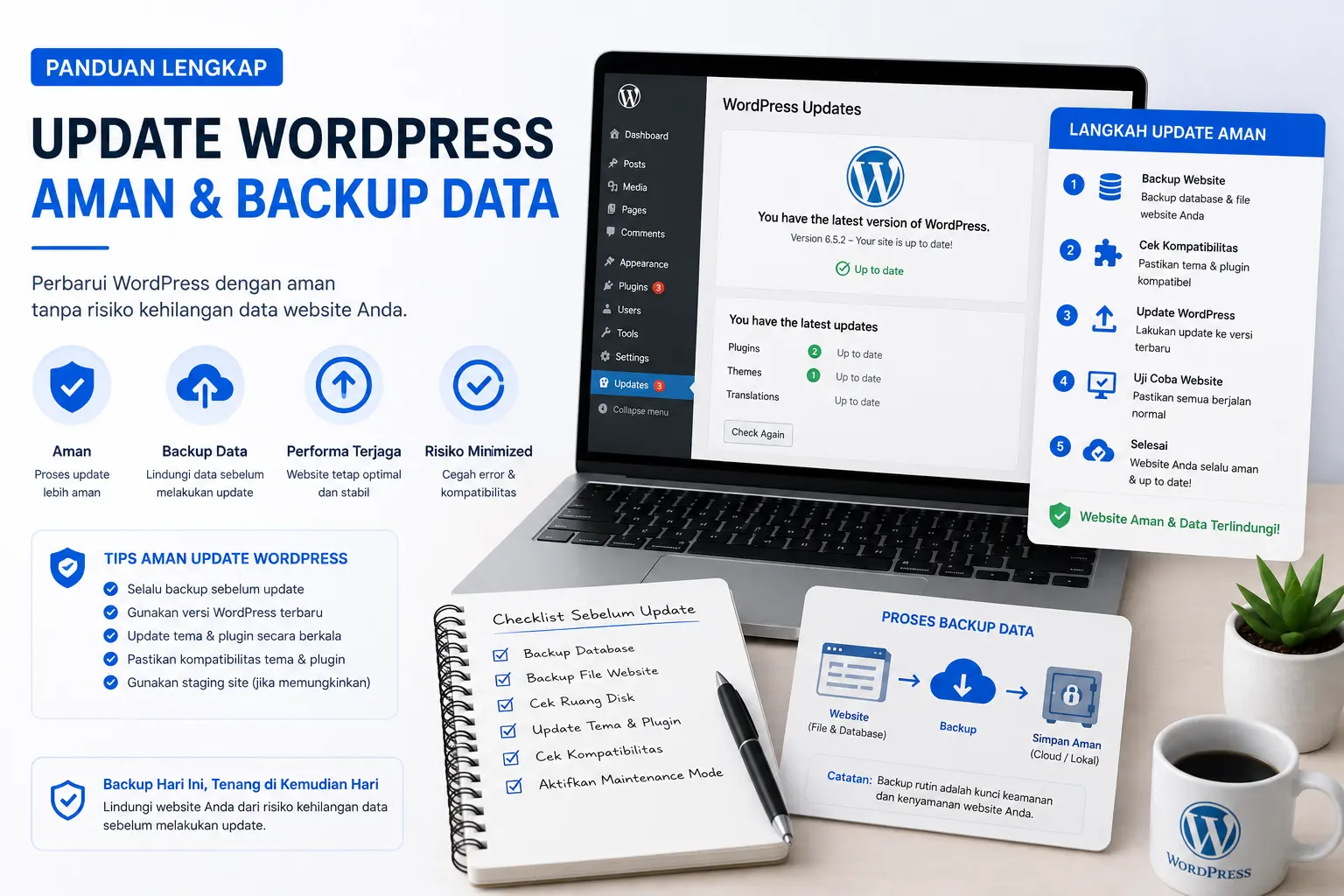 panduan-update-wordpress-aman-dan-backup-data