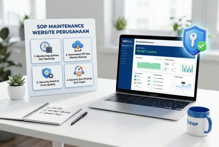 SOP Maintenance Website Perusahaan: Panduan Zero Pusing Mengamankan Aset Digital B2B