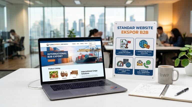 Standar Website Ekspor B2B: Kriteria yang Dilihat Buyer Internasional