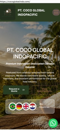 Coco Global Indopacific Mobile - Portfolio BWP Inovasi
